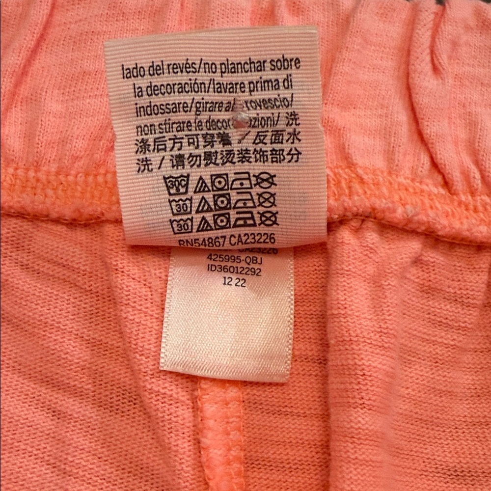 PINK Victoria's Secret Bright Coral Athletic Shorts~Small - Picture 6 of 8